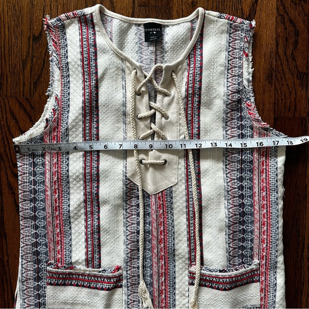 🦋 Ethereal by Paper Crane Vneck Tribal Top Small